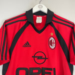 Shop 2001/02 AC MILAN MALDINI #3 THIRD SHIRT (S) ADIDAS, classic football shirts, vintage football shirts & retro soccer jerseys at Cult Kits