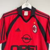 Shop 2001/02 AC MILAN MALDINI #3 THIRD SHIRT (S) ADIDAS, classic football shirts, vintage football shirts & retro soccer jerseys at Cult Kits