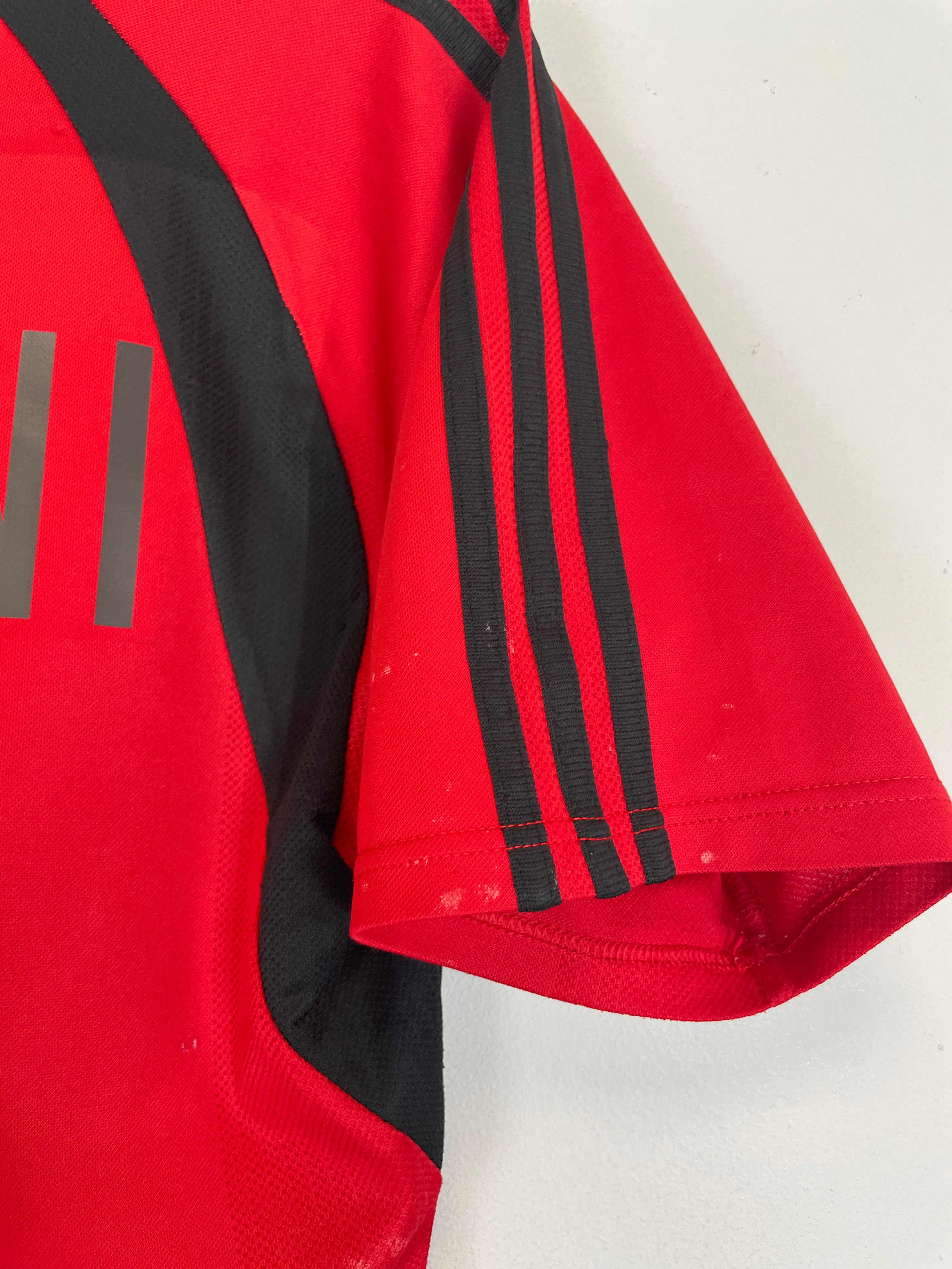 Shop 2001/02 AC MILAN MALDINI #3 THIRD SHIRT (S) ADIDAS, classic football shirts, vintage football shirts & retro soccer jerseys at Cult Kits