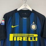 Shop 2016/17 INTER MILAN ICARDI #9 HOME SHIRT (M) NIKE, classic football shirts, vintage football shirts & retro soccer jerseys at Cult Kits