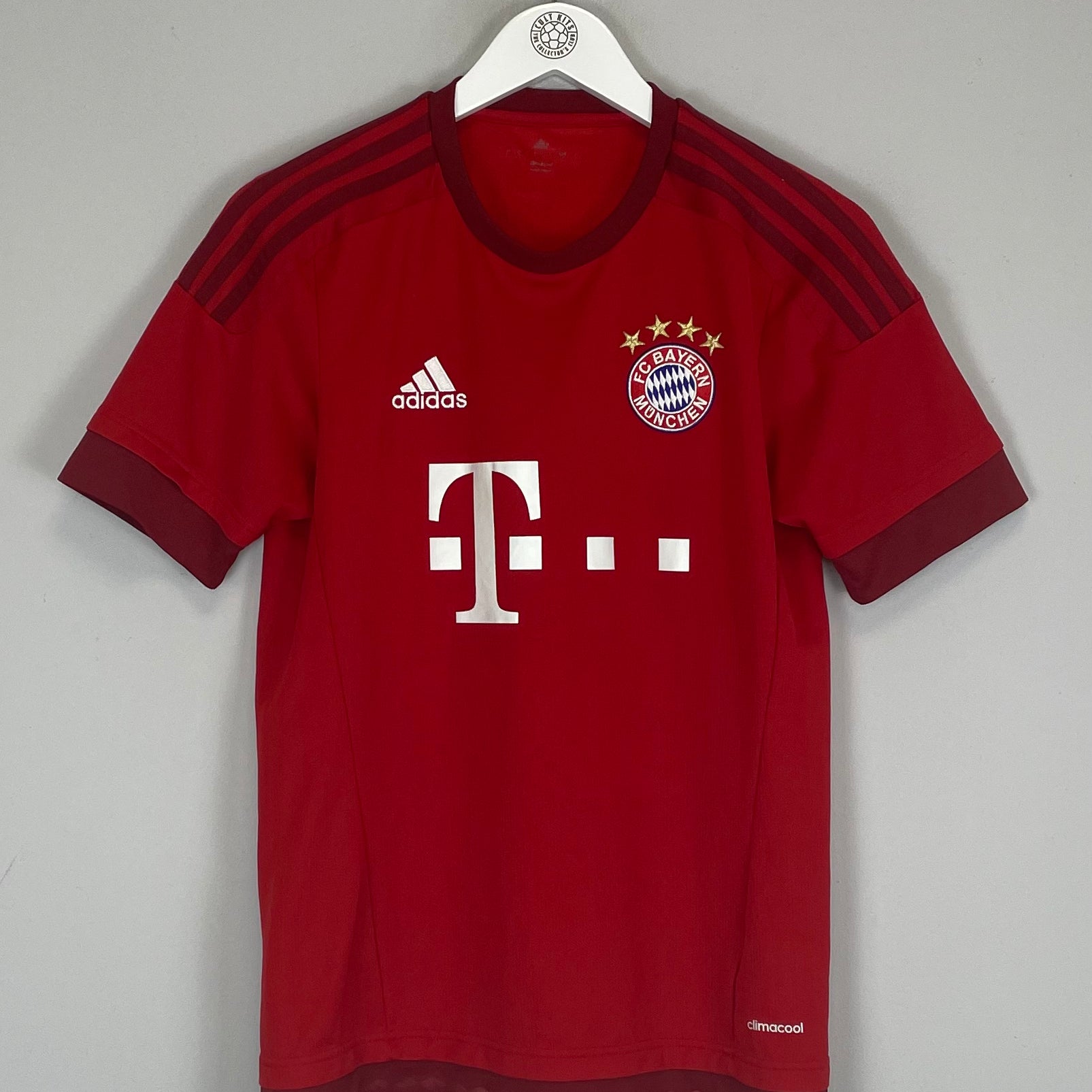 Shop 2015/16 BAYERN MUNICH HOME SHIRT (S) ADIDAS, classic football shirts, vintage football shirts & retro soccer jerseys at Cult Kits