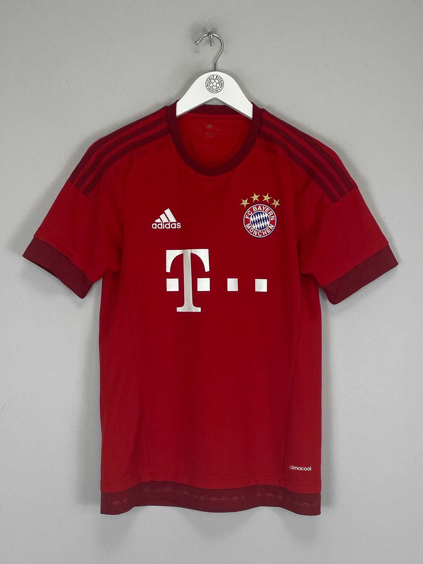 Shop 2015/16 BAYERN MUNICH HOME SHIRT (S) ADIDAS, classic football shirts, vintage football shirts & retro soccer jerseys at Cult Kits