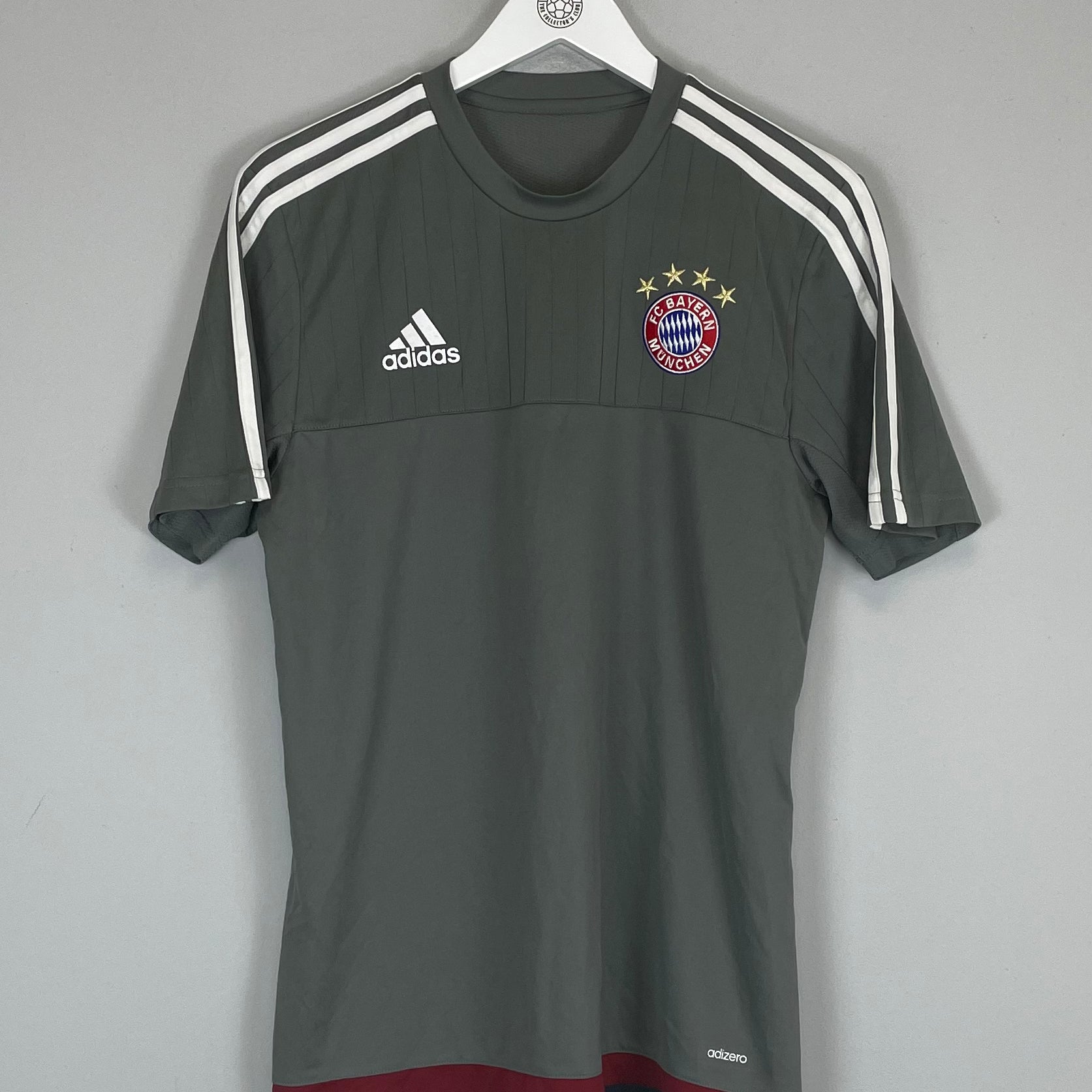 Shop 2015/16 BAYERN MUNICH TRAINING SHIRT (L) ADIDAS, classic football shirts, vintage football shirts & retro soccer jerseys at Cult Kits