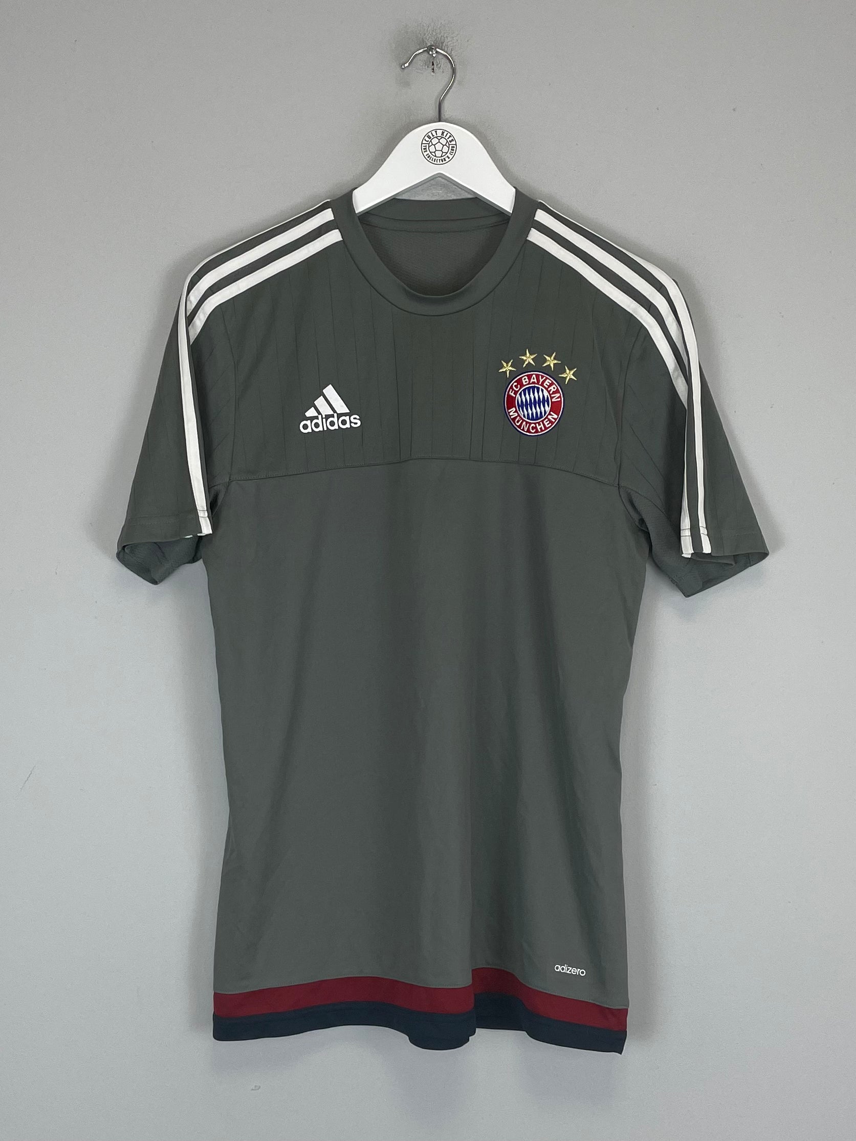 Shop 2015/16 BAYERN MUNICH TRAINING SHIRT (L) ADIDAS, classic football shirts, vintage football shirts & retro soccer jerseys at Cult Kits