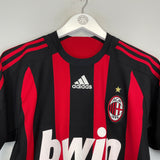 2008/09 AC MILAN PIRLO #21 HOME SHIRT (XL.KIDS) ADIDAS