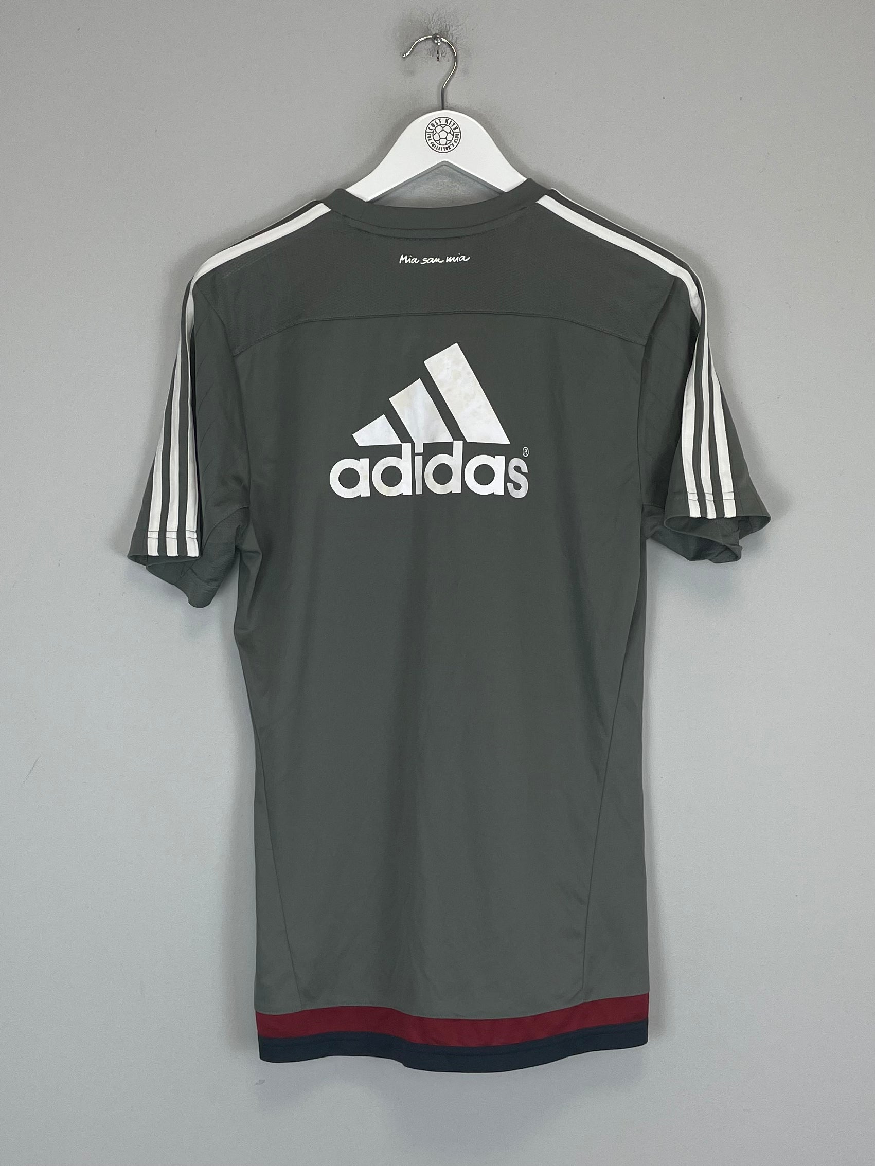Shop 2015/16 BAYERN MUNICH TRAINING SHIRT (L) ADIDAS, classic football shirts, vintage football shirts & retro soccer jerseys at Cult Kits