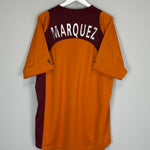 Shop 2004/05 BARCELONA MARQUEZ TRAINING SHIRT (XL) NIKE, classic football shirts, vintage football shirts & retro soccer jerseys at Cult Kits