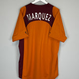 Shop 2004/05 BARCELONA MARQUEZ TRAINING SHIRT (XL) NIKE, classic football shirts, vintage football shirts & retro soccer jerseys at Cult Kits