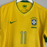2012/13 BRAZIL NEYMAR #11 HOME SHIRT (L) NIKE