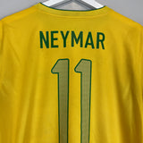 2012/13 BRAZIL NEYMAR #11 HOME SHIRT (L) NIKE