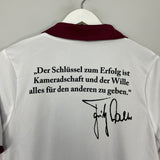2010 KAISERSLAUTERN *90 YEAR* #8 SPECIAL SHIRT (M) DO YOU FOOTBALL