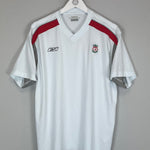 Shop 2003/04 LIVERPOOL TRAINING SHIRT (L) REEBOK, classic football shirts, vintage football shirts & retro soccer jerseys at Cult Kits