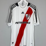 2008/10 RIVER PLATE HOME SHIRT (L) ADIDAS