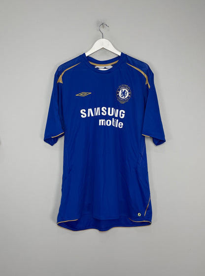2005/06 CHELSEA LAMPARD #8 *CENTENARY* HOME SHIRT (XXL) UMBRO