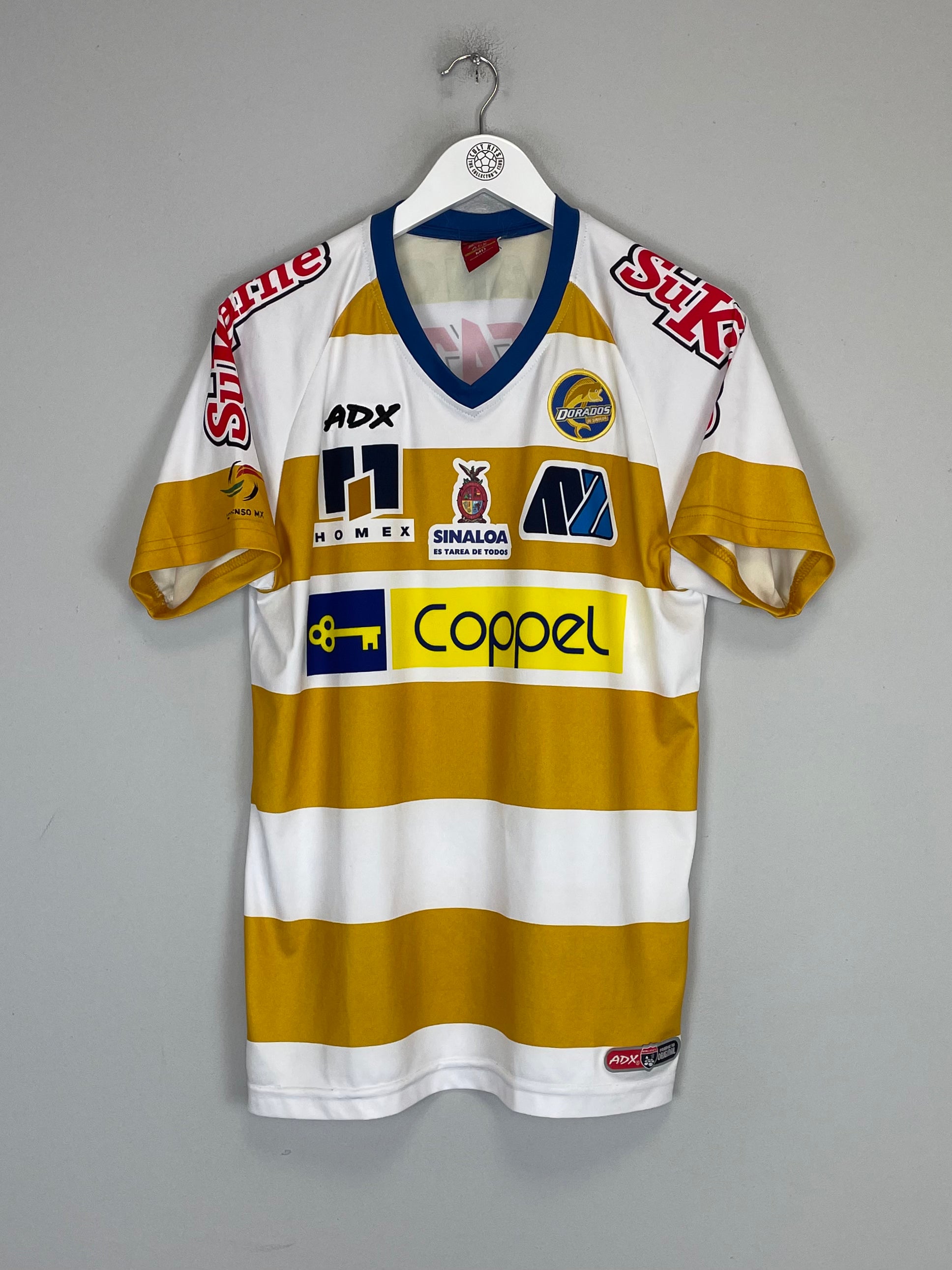 Shop 2012/13 DORADOS DE SINALOA BLANCO #10 HOME SHIRT (M) ADX, classic football shirts, vintage football shirts & retro soccer jerseys at Cult Kits