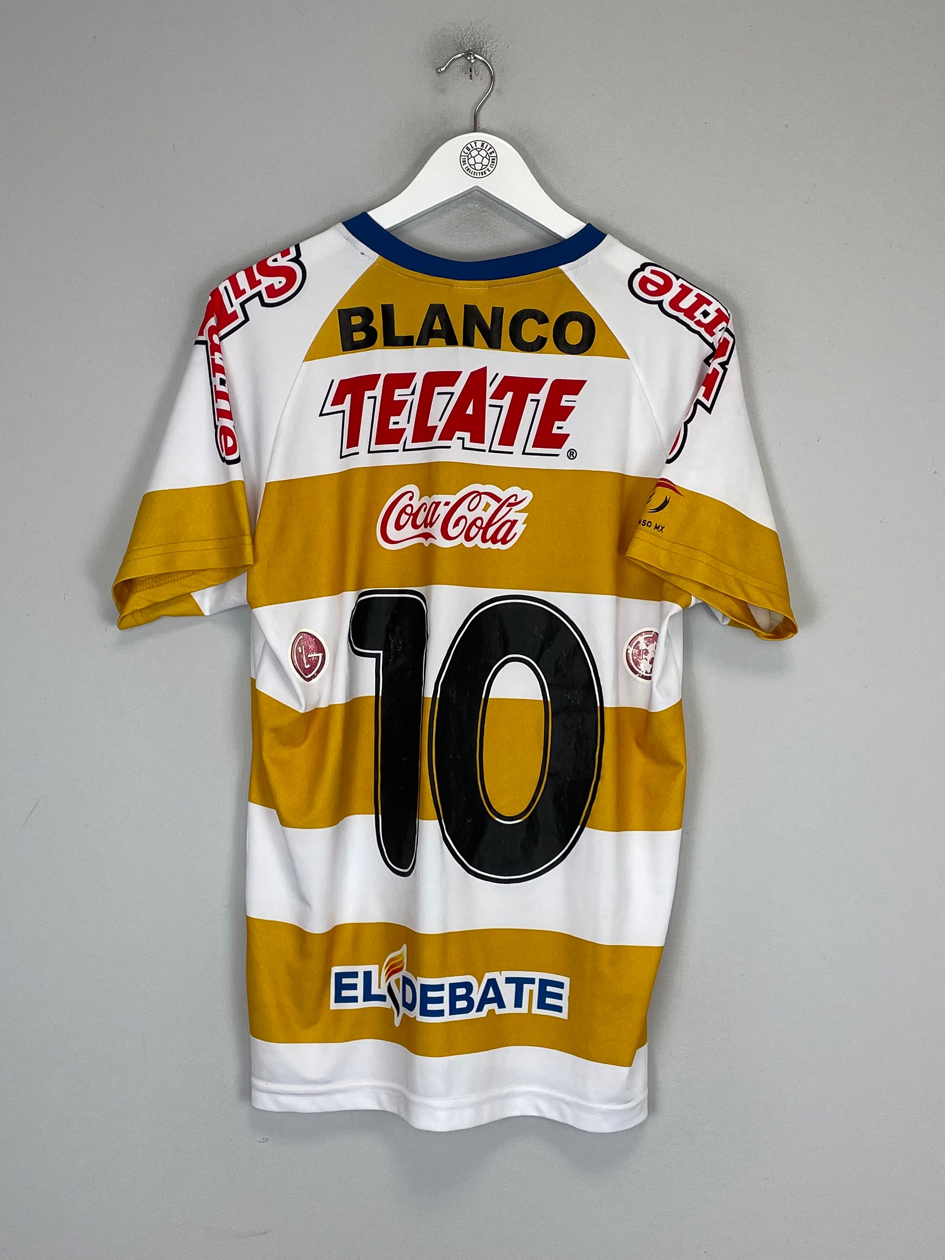 Shop 2012/13 DORADOS DE SINALOA BLANCO #10 HOME SHIRT (M) ADX, classic football shirts, vintage football shirts & retro soccer jerseys at Cult Kits
