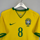 2008/10 BRAZIL KAKA #8 HOME SHIRT (S) NIKE