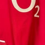 Shop 2002/04 ARSENAL FABREGAS #57 HOME SHIRT (L) NIKE, classic football shirts, vintage football shirts & retro soccer jerseys at Cult Kits