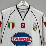 2002/03 JUVENTUS DEL PIERO #10 AWAY SHIRT (S) LOTTO