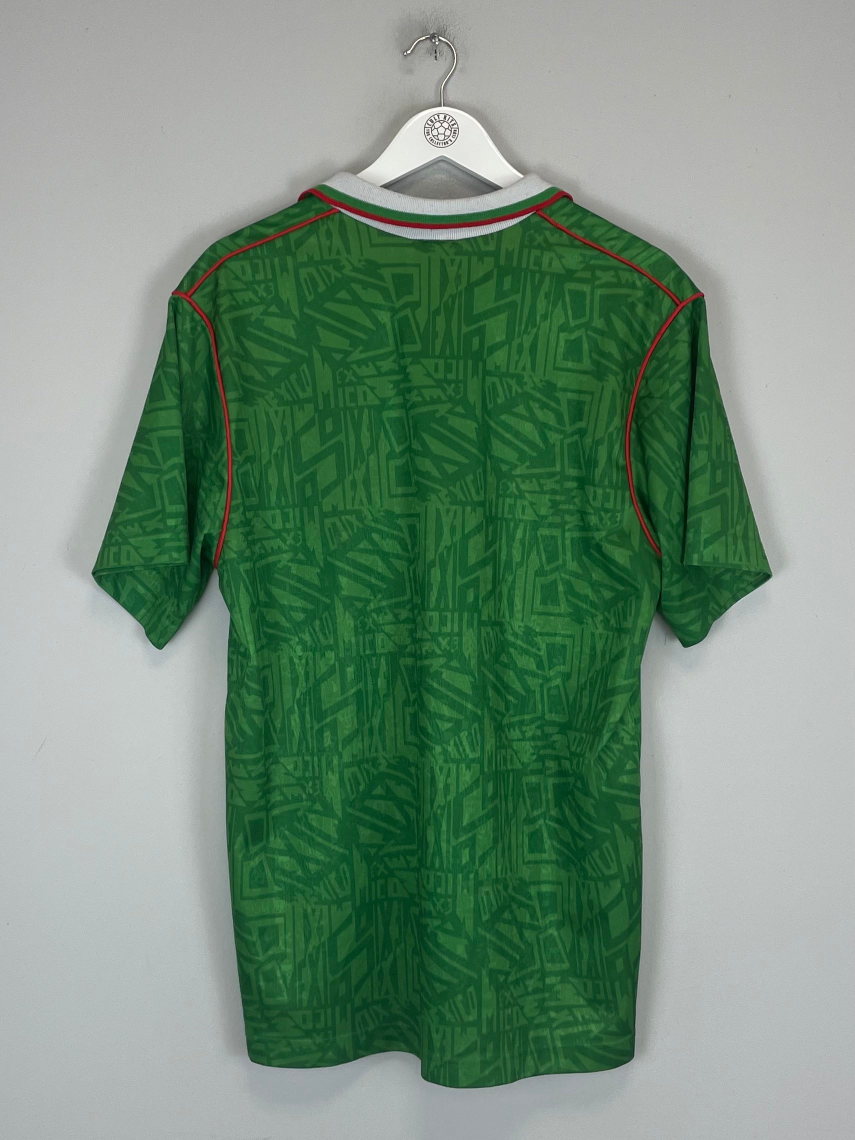 Shop 1994 MEXICO HOME SHIRT (L) UMBRO, classic football shirts, vintage football shirts & retro soccer jerseys at Cult Kits