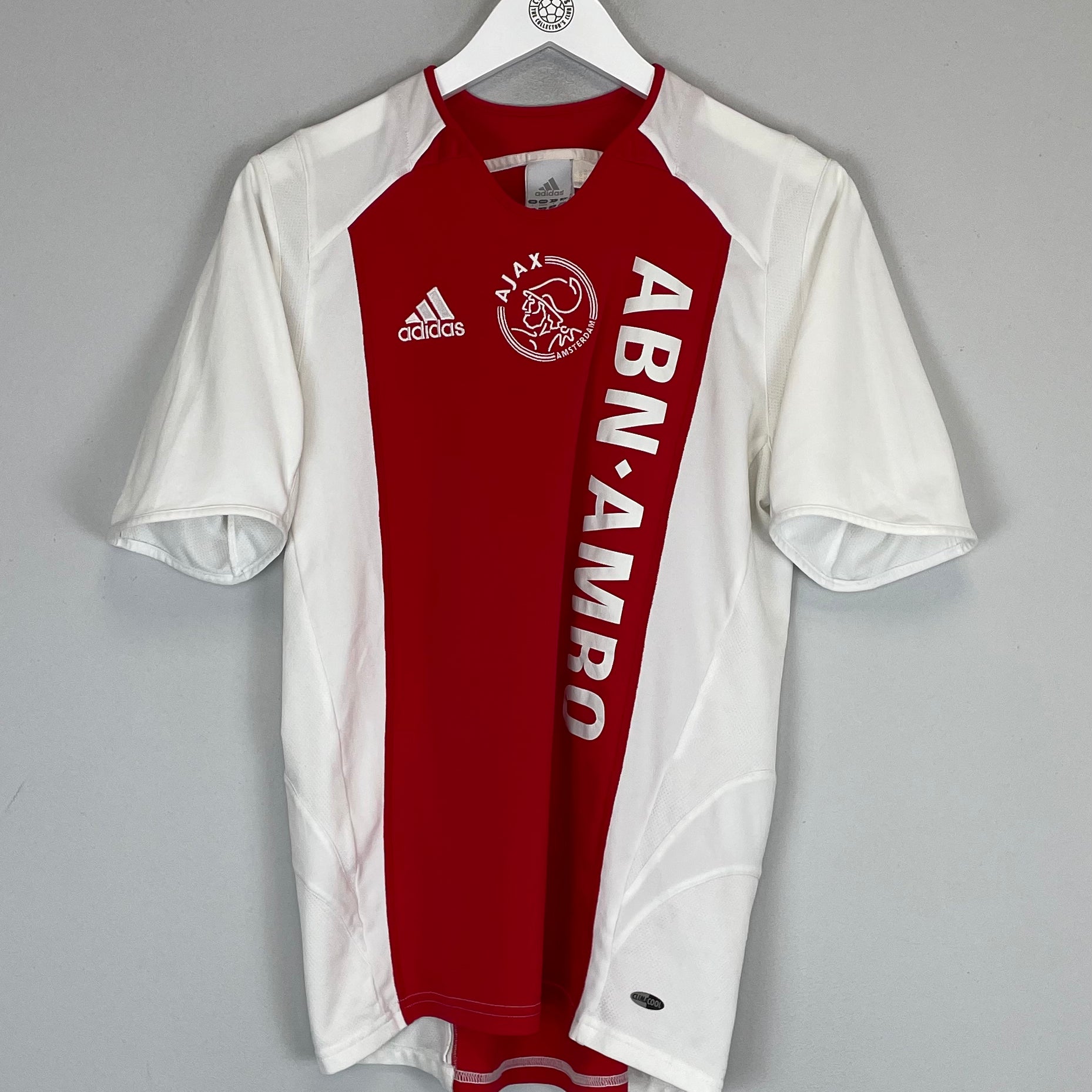Shop 2005/06 AJAX HOME SHIRT (S) ADIDAS, classic football shirts, vintage football shirts & retro soccer jerseys at Cult Kits