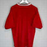 Shop 2002/03 LIVERPOOL HOME SHIRT (M) REEBOK, classic football shirts, vintage football shirts & retro soccer jerseys at Cult Kits