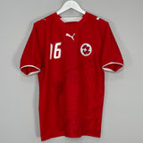 Shop 2006/08 SWITZERLAND BARNETTA #16 HOME SHIRT (M) PUMA, classic football shirts, vintage football shirts & retro soccer jerseys at Cult Kits