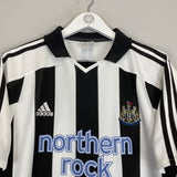 2003/05 NEWCASTLE UNITED SHEARER #9 HOME SHIRT (M) ADIDAS