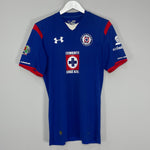 Shop 2014/15 CRUZ AZUL GIMENEZ #10 HOME SHIRT (M) UNDER ARMOUR, classic football shirts, vintage football shirts & retro soccer jerseys at Cult Kits