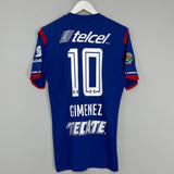 Shop 2014/15 CRUZ AZUL GIMENEZ #10 HOME SHIRT (M) UNDER ARMOUR, classic football shirts, vintage football shirts & retro soccer jerseys at Cult Kits