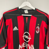 Shop 2003/04 AC MILAN KAKA #22 HOME SHIRT (M) ADIDAS, classic football shirts, vintage football shirts & retro soccer jerseys at Cult Kits
