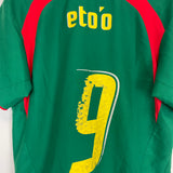 2006/08 CAMEROON ETO'O #9 HOME SHIRT (M) PUMA