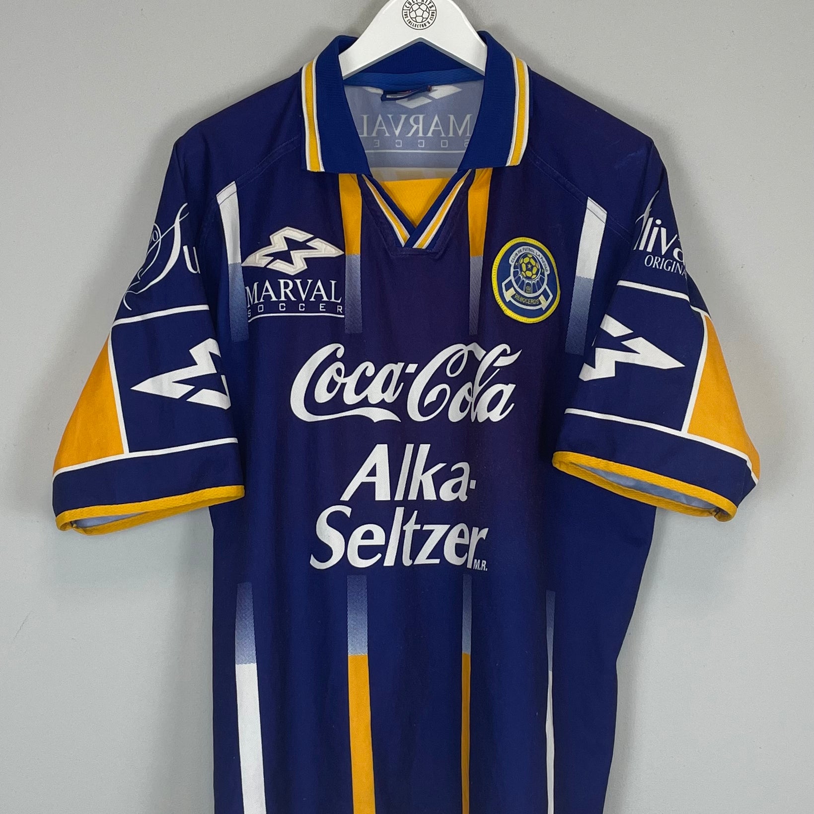 Shop 2001/02 LA PIEDAD HOME SHIRT (L) MARVAL, classic football shirts, vintage football shirts & retro soccer jerseys at Cult Kits