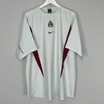 Shop 2003/04 MEXICO TRAINING SHIRT (XL) NIKE, classic football shirts, vintage football shirts & retro soccer jerseys at Cult Kits