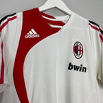 Shop 2007/09 AC MILAN TRAINING SHIRT (M) ADIDAS, classic football shirts, vintage football shirts & retro soccer jerseys at Cult Kits