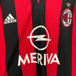 Shop 2003/04 AC MILAN KAKA #22 HOME SHIRT (M) ADIDAS, classic football shirts, vintage football shirts & retro soccer jerseys at Cult Kits