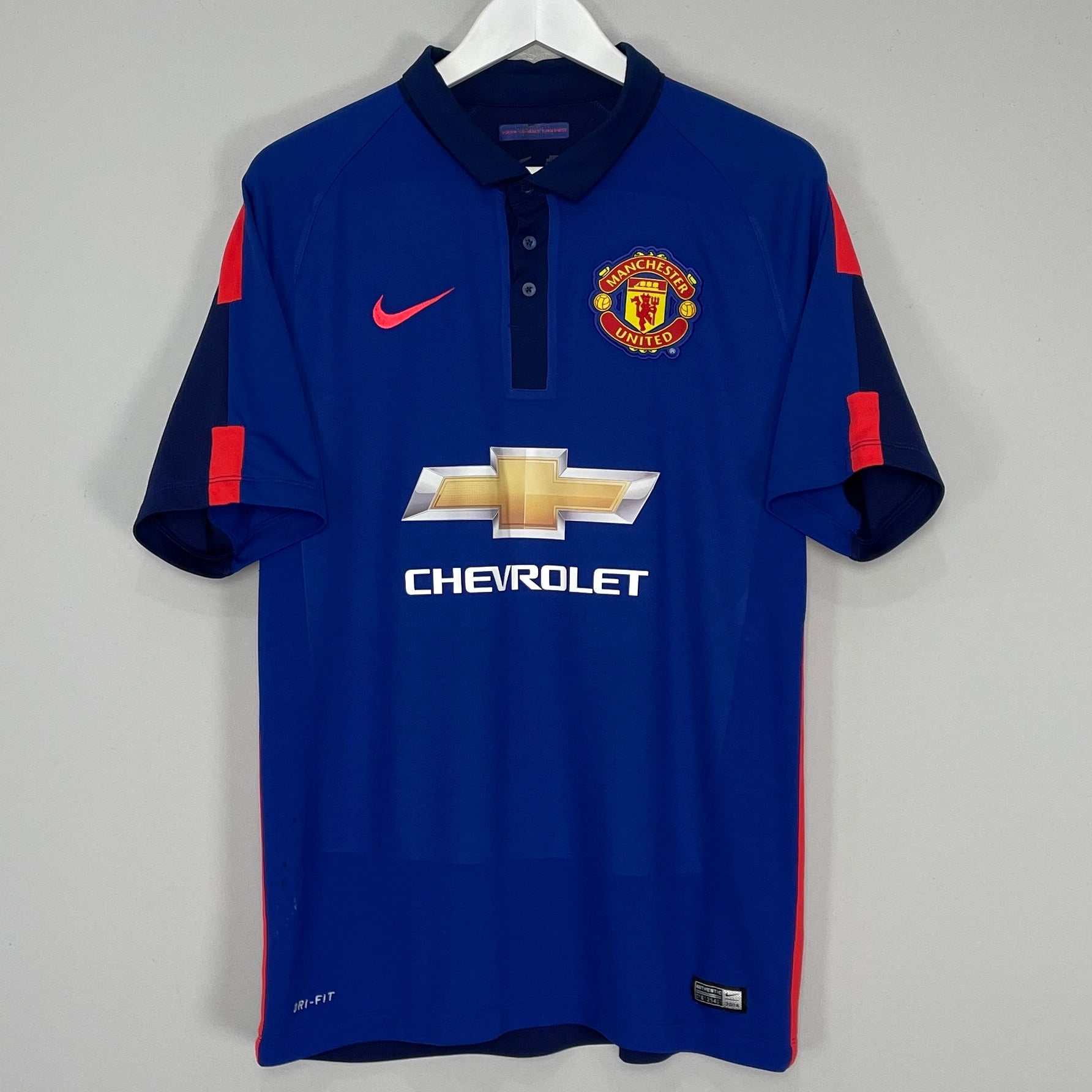 Shop 2014/15 MANCHESTER UNITED THIRD SHIRT (L) NIKE, classic football shirts, vintage football shirts & retro soccer jerseys at Cult Kits