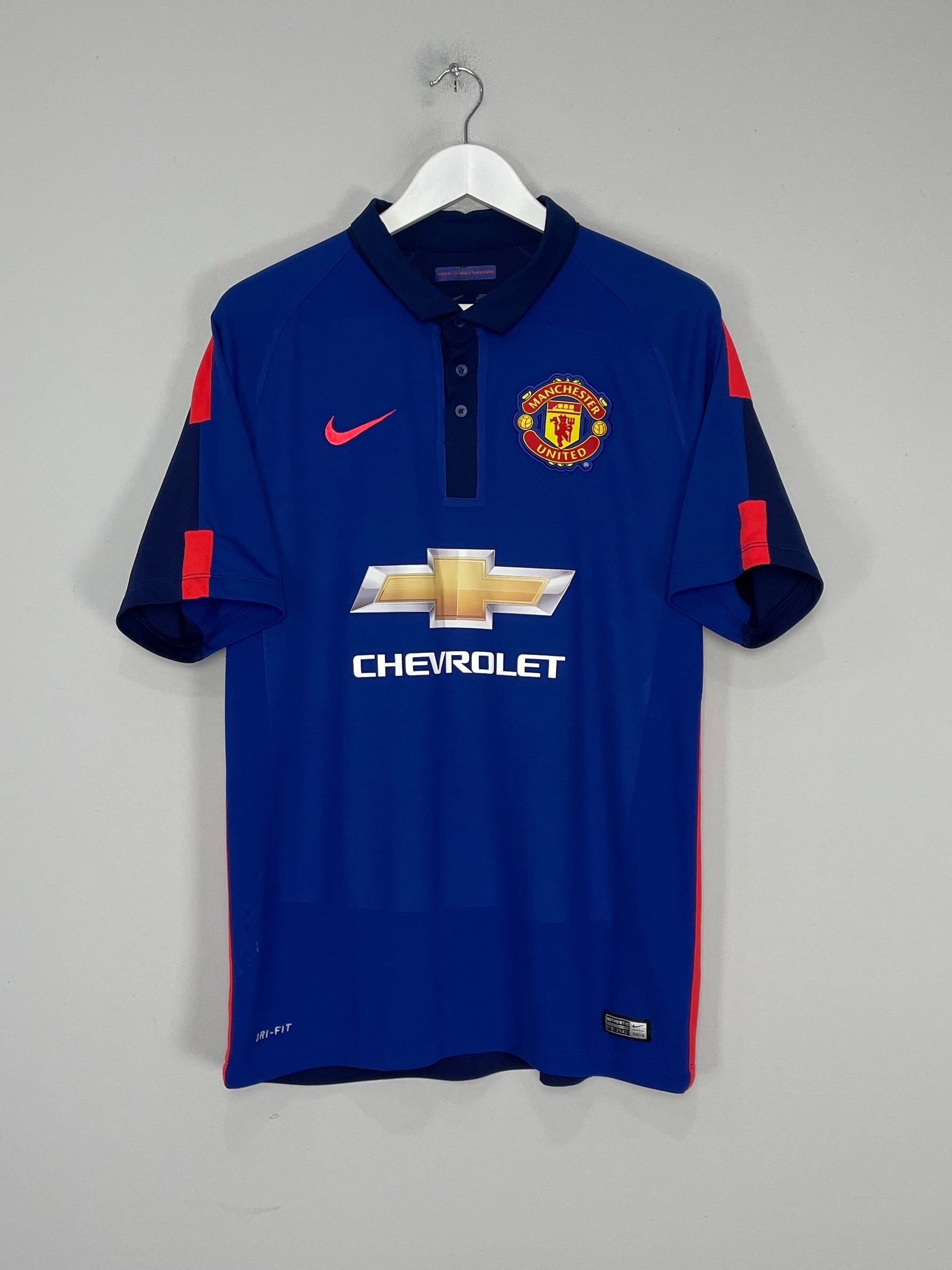 Shop 2014/15 MANCHESTER UNITED THIRD SHIRT (L) NIKE, classic football shirts, vintage football shirts & retro soccer jerseys at Cult Kits