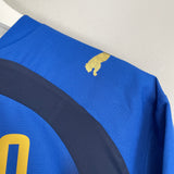 2006 ITALY GROSSO #3 HOME SHIRT (L) PUMA