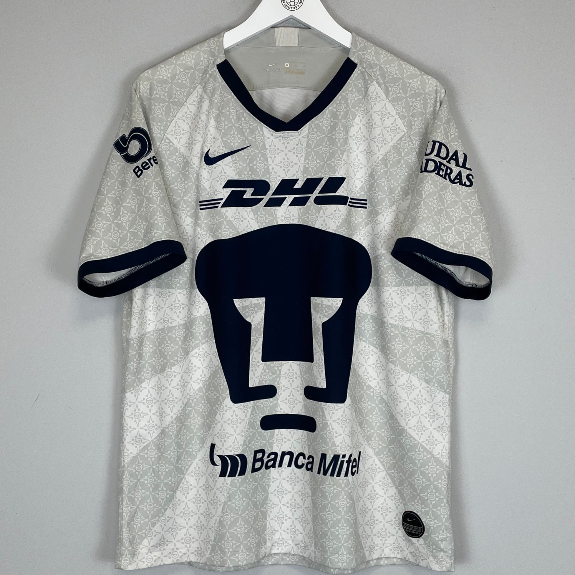 Shop 2019/20 UNAM PUMAS HOME SHIRT (XL) NIKE, classic football shirts, vintage football shirts & retro soccer jerseys at Cult Kits