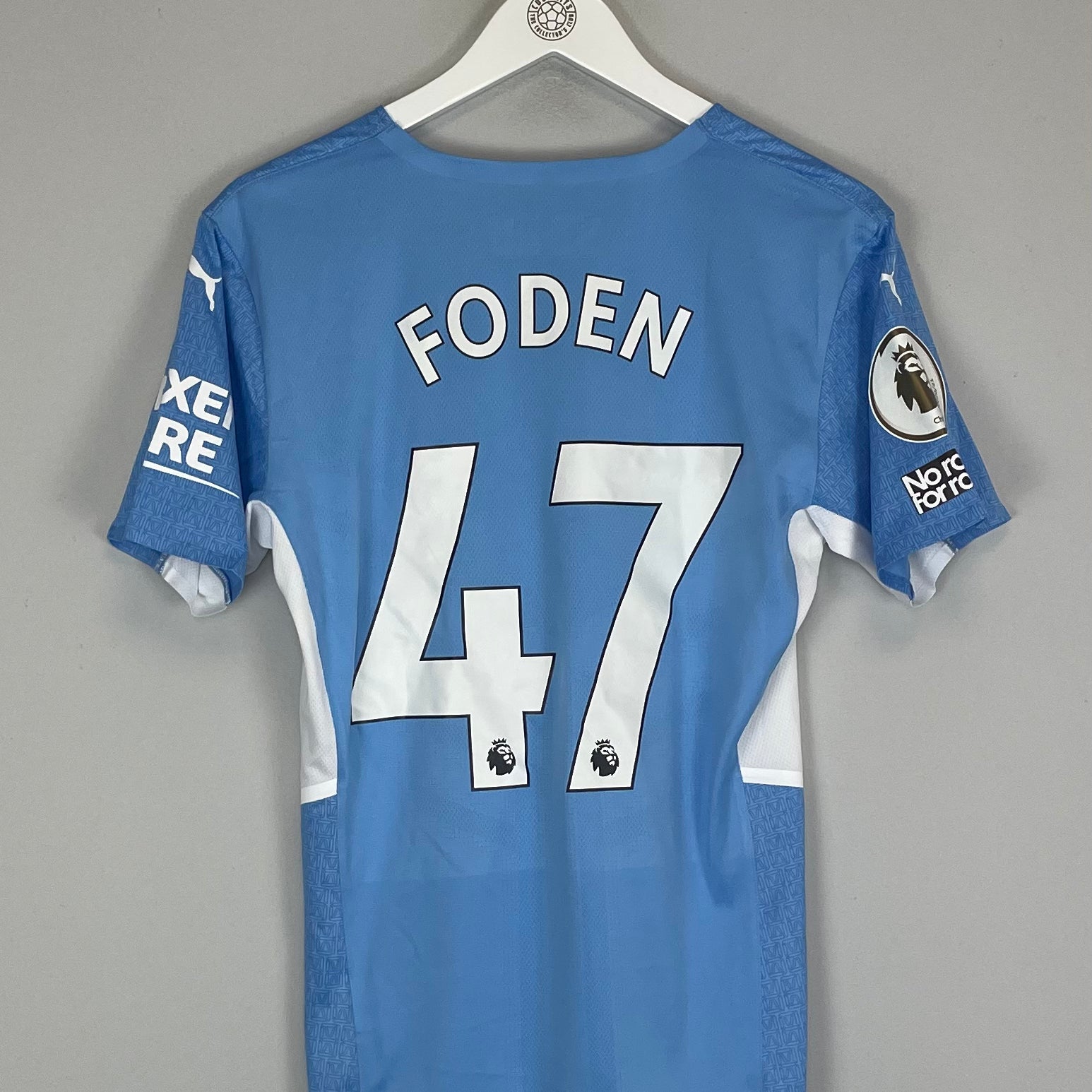Shop 2021/22 MANCHESTER CITY FODEN #47 *MATCH ISSUE* HOME SHIRT (S) PUMA, classic football shirts, vintage football shirts & retro soccer jerseys at Cult Kits