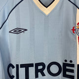 2001/03 CELTA VIGO *SIGNED* HOME SHIRT (XL) UMBRO