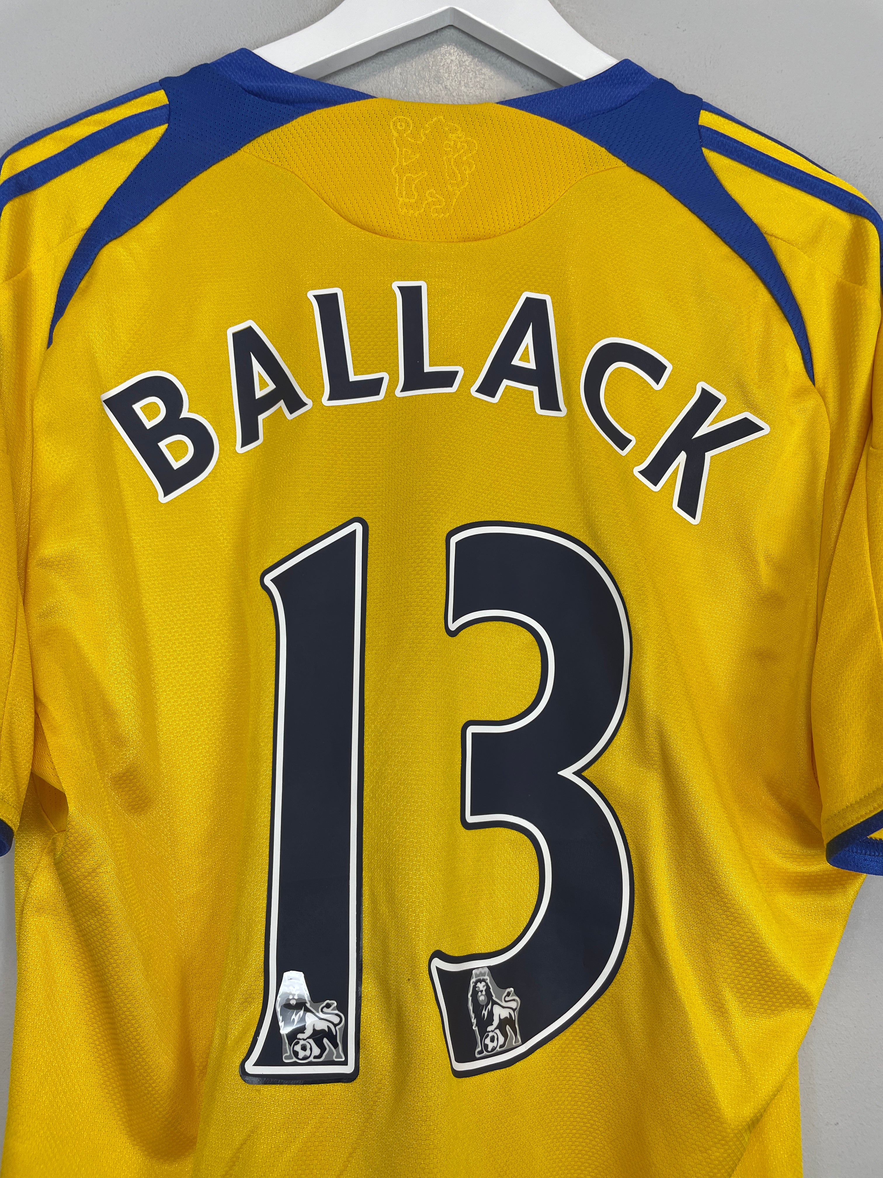 Shop 2008/09 CHELSEA BALLACK #13 THIRD SHIRT (L) ADIDAS, classic football shirts, vintage football shirts & retro soccer jerseys at Cult Kits