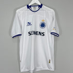 2005/06 CRUZEIRO #9 AWAY SHIRT (XL) TOPPER