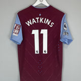 Shop 2022/23 ASTON VILLA WATKINS #11 *MATCH ISSUE* HOME SHIRT (M) CASTORE, classic football shirts, vintage football shirts & retro soccer jerseys at Cult Kits