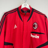 2007/08 AC MILAN TRACK JACKET (L) ADIDAS