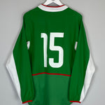 Shop 2003/04 MEXICO #15 L/S HOME SHIRT (M) NIKE, classic football shirts, vintage football shirts & retro soccer jerseys at Cult Kits