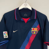 2002/04 BARCELONA RONALDINHO #10 AWAY SHIRT (M) NIKE