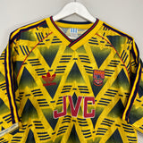 Shop 1991/93 ARSENAL AWAY SHIRT (XL) ADIDAS, classic football shirts, vintage football shirts & retro soccer jerseys at Cult Kits