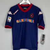2011/12 CAGLIARI NAINGGOLAN #4 *BNWT* FOURTH SHIRT (S) KAPPA